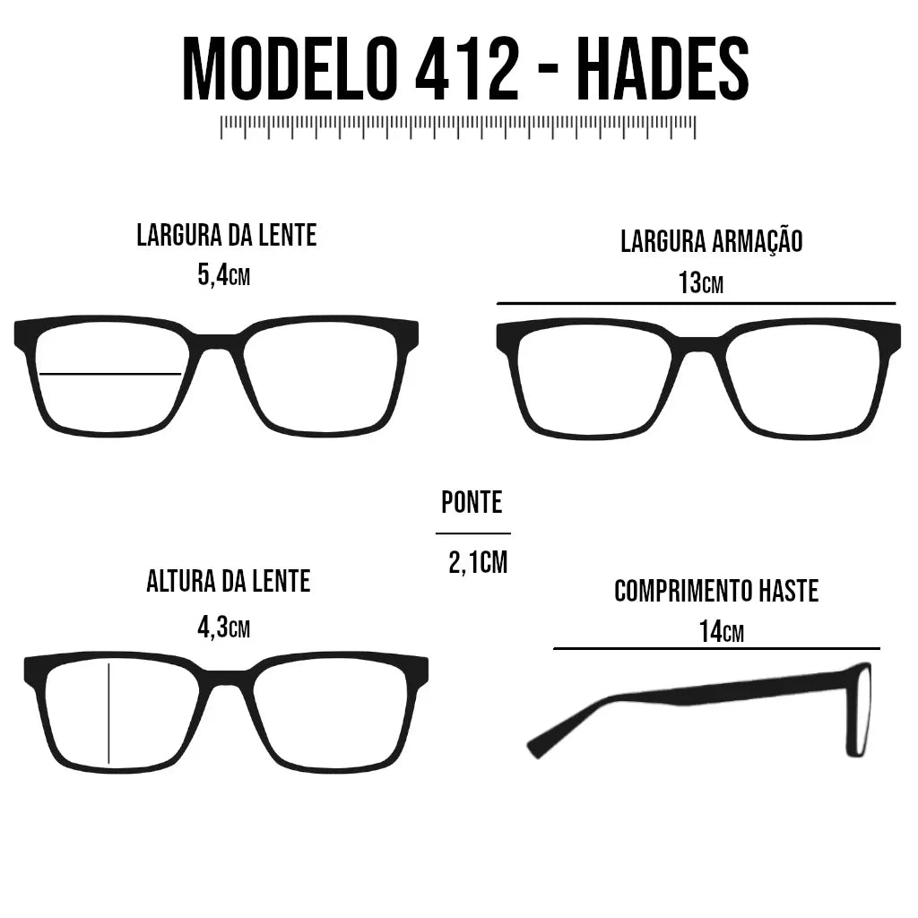 Óculos Masculino Hexagonal Degradê Metal